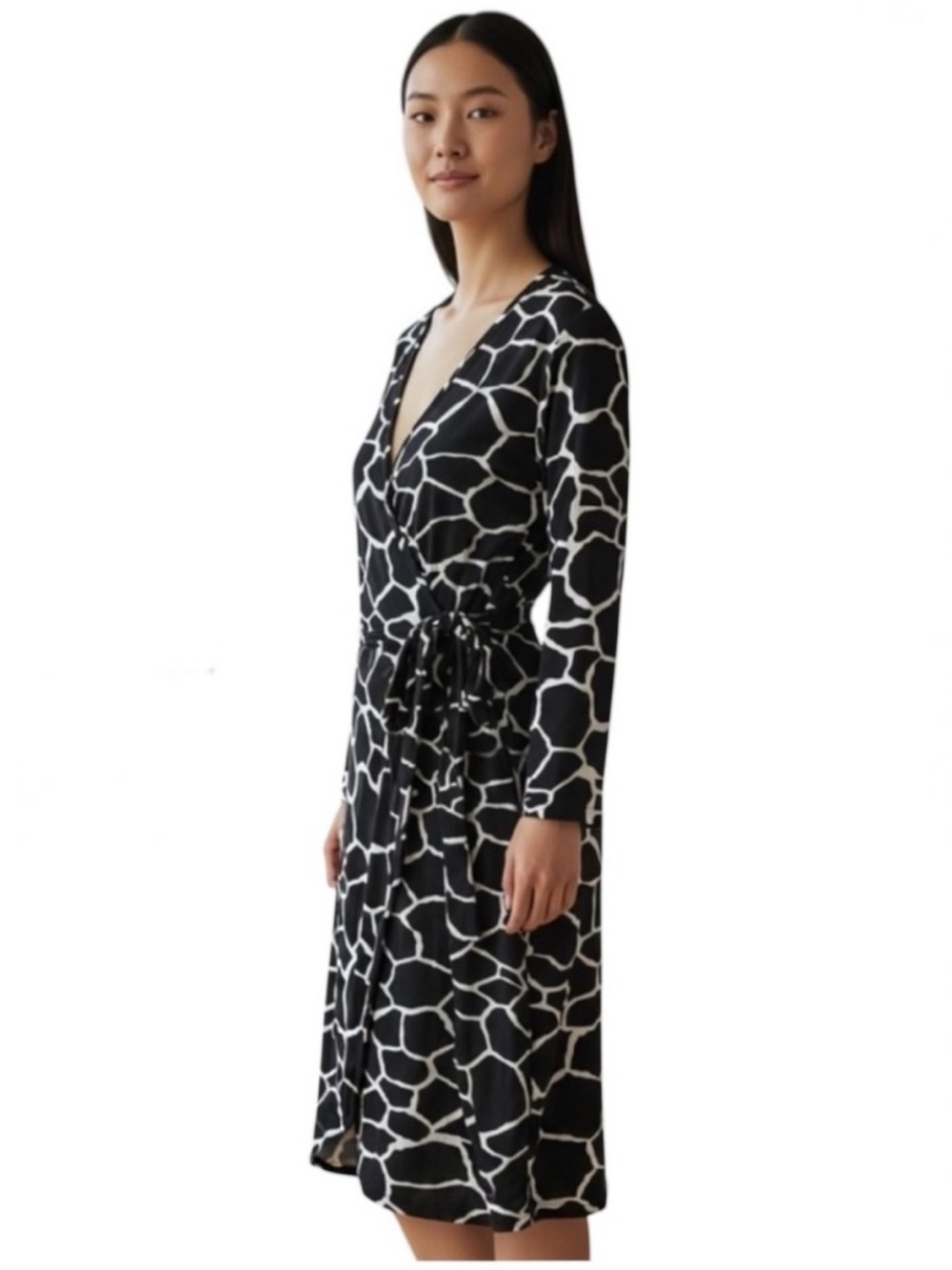 Willow Knit by Pine Cone Hill Bamboo Wrap Robe size L